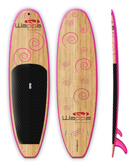 wappa_swirl_bamboo_paddle_board