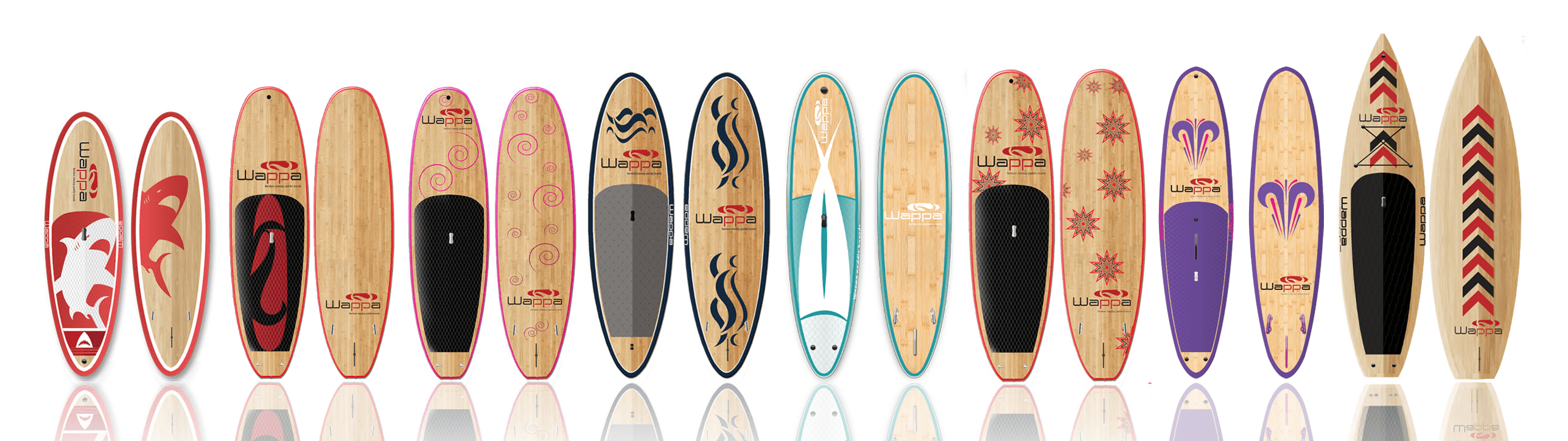 various_Wappa_paddle_boards